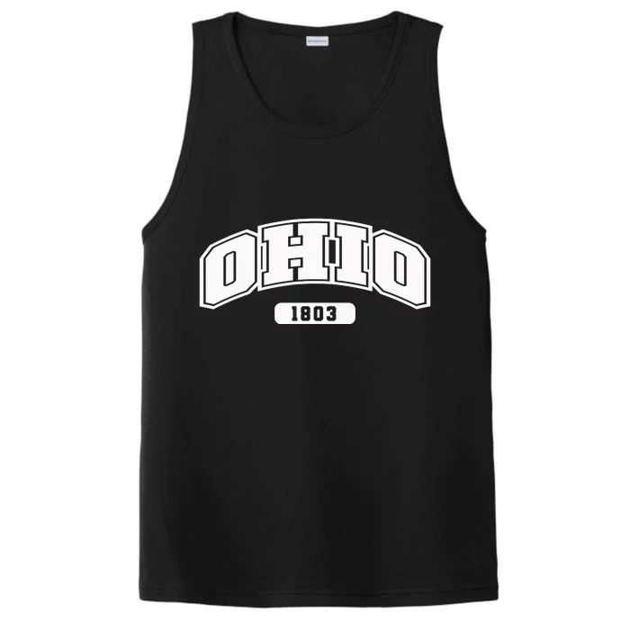 Ohio Collegiate Style 1803 Performance Tank