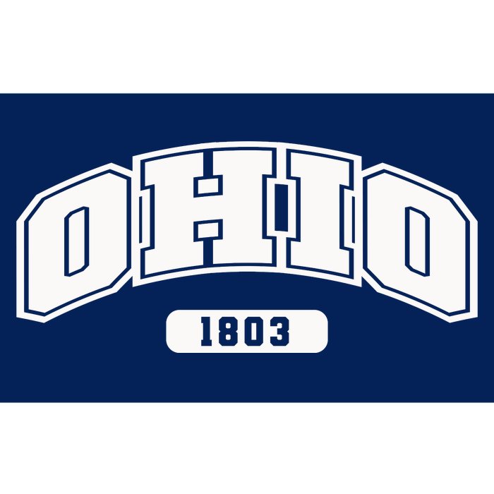 Ohio Collegiate Style 1803 Bumper Sticker