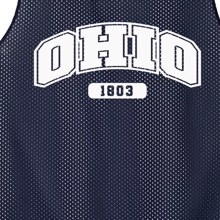 Ohio Collegiate Style 1803 Mesh Reversible Basketball Jersey Tank