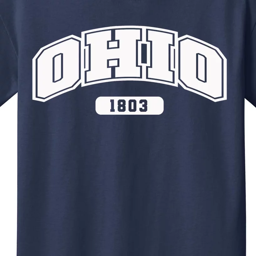 Ohio Collegiate Style 1803 Kids T-Shirt