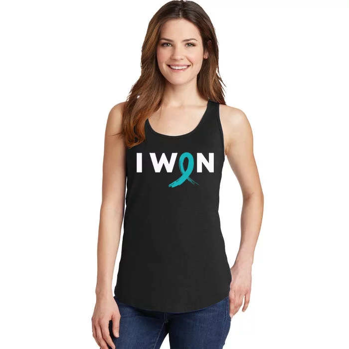 Ovarian Cancer Survivor Ladies Essential Tank