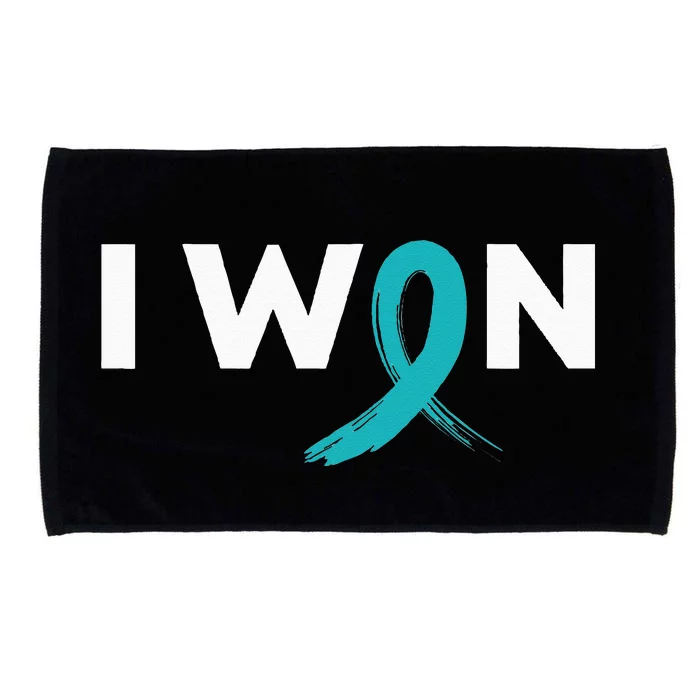 Ovarian Cancer Survivor Microfiber Hand Towel