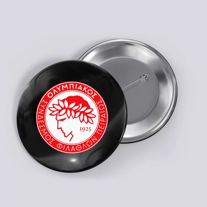 Olympiacos Club Supporter Fan Greece Greek Button