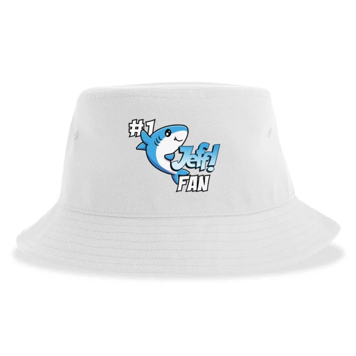 One Cozy Shark Gift Funny Sustainable Bucket Hat