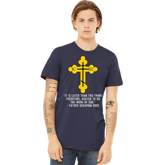 Orthodox Christian Seraphim Rose Premium T-Shirt