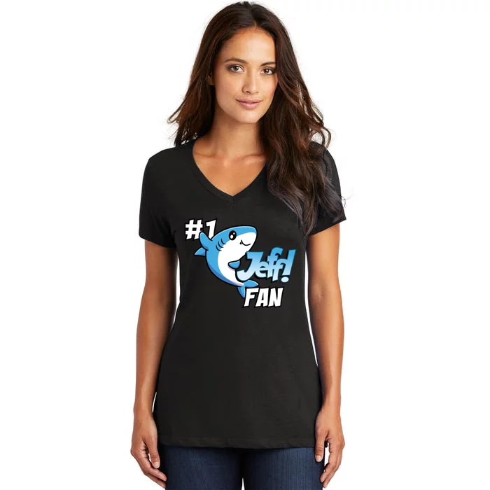 One Cozy Shark Women's V-Neck T-Shirt