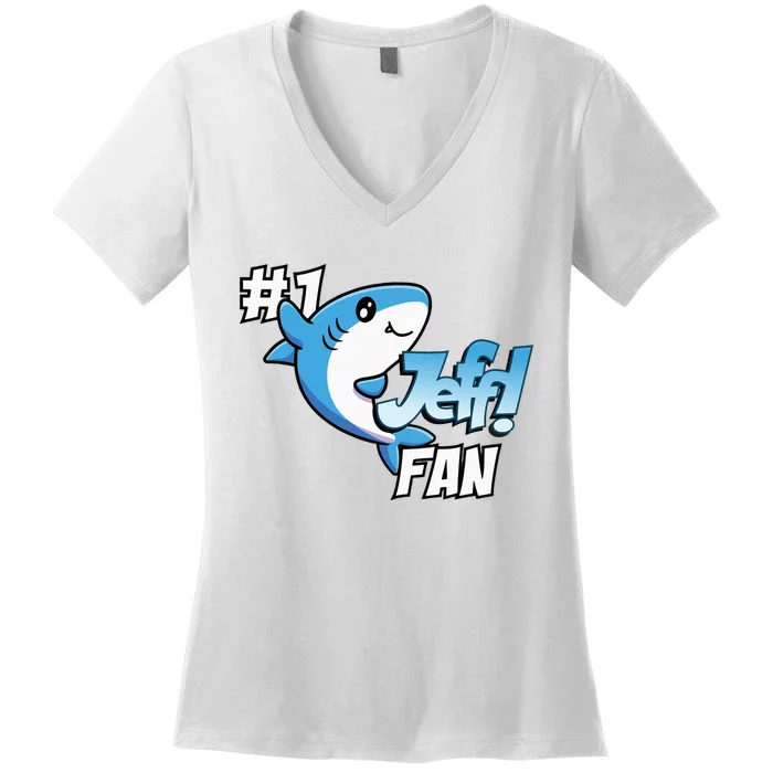 One Cozy Shark Women's V-Neck T-Shirt