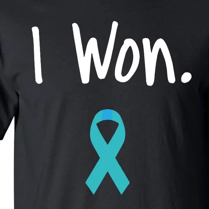 Ovarian Cancer Survivor I Won Ovarian Cancer Awareness Tall T-Shirt