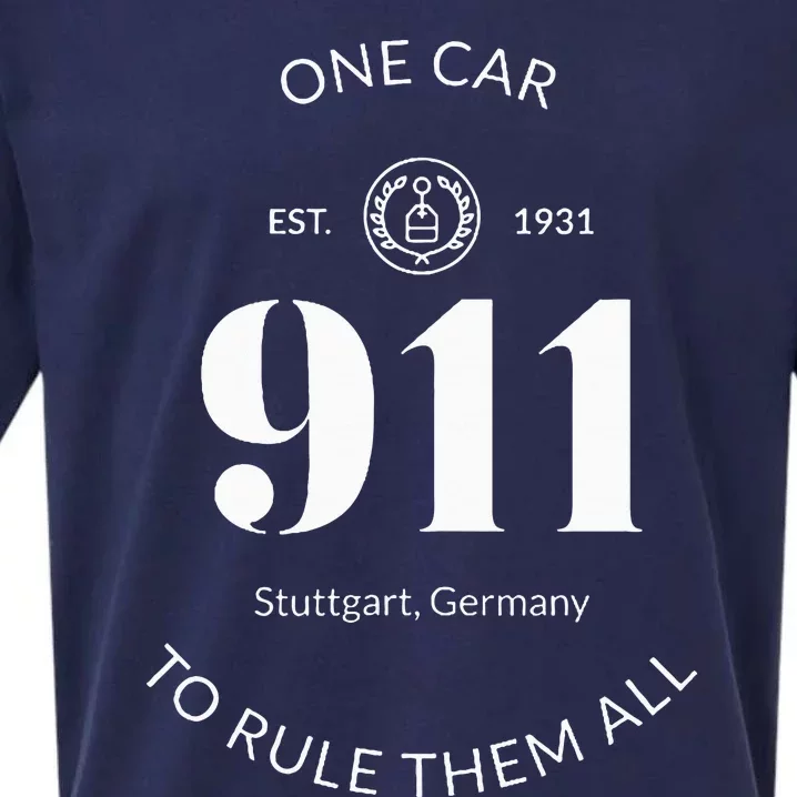 One Car To Rule Them All Sport Car Sueded Cloud Jersey T-Shirt