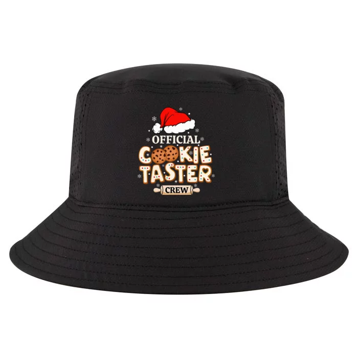 Official Cookie Taster Crew, Funny Christmas Baking Team Cool Comfort Performance Bucket Hat