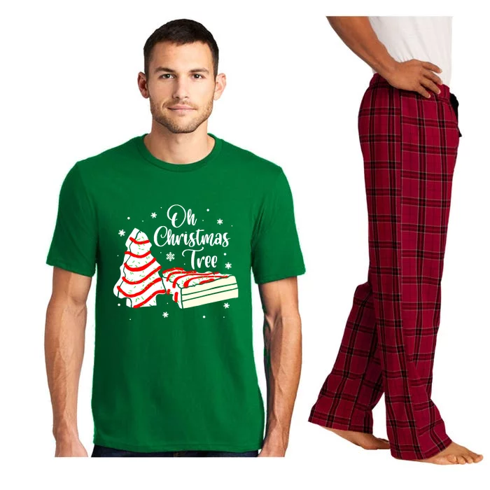 Oh Christmas Tree Cakes Debbie Becky Jen Cake Lovers Groovy Xmas Gift Pajama Set