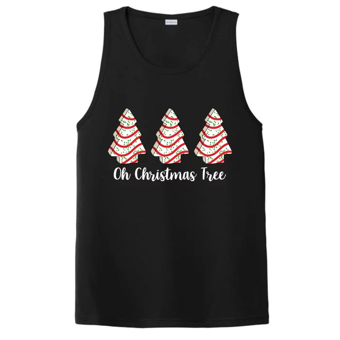 Oh Christmas Tree Holiday Cookie Performance Tank