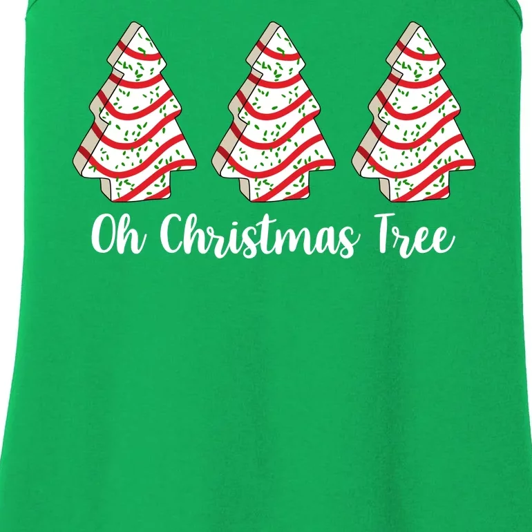 Oh Christmas Tree Holiday Cookie Ladies Essential Tank