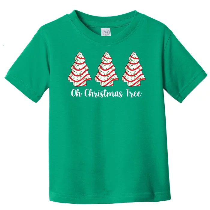 Oh Christmas Tree Holiday Cookie Toddler T-Shirt