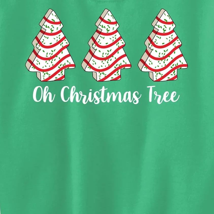 Oh Christmas Tree Holiday Cookie Kids Sweatshirt