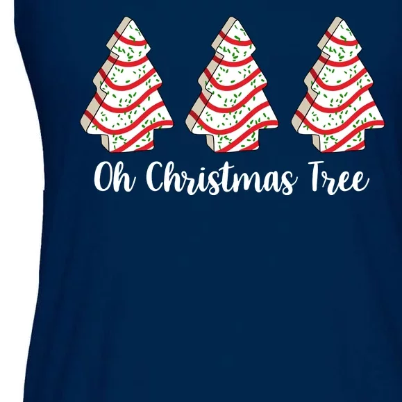 Oh Christmas Tree Holiday Cookie Ladies Essential Flowy Tank