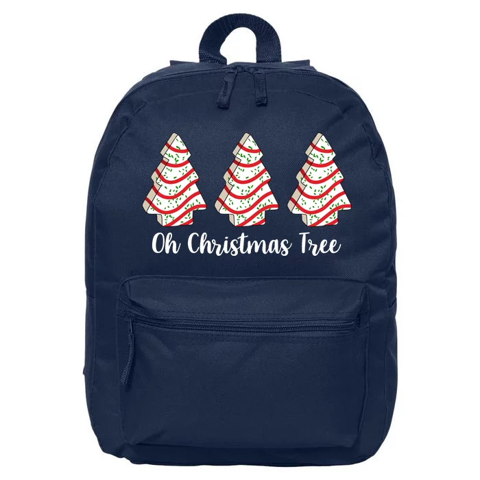 Oh Christmas Tree Holiday Cookie 16 in Basic Backpack