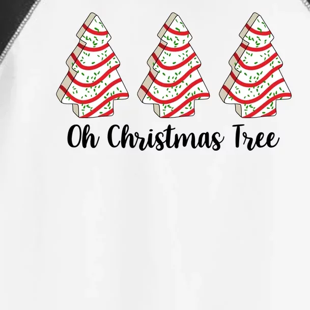 Oh Christmas Tree Holiday Cookie Toddler Fine Jersey T-Shirt