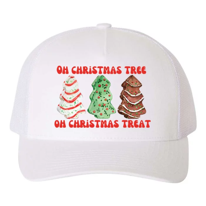 Oh Christmas Tree Oh Christmas Treat Yupoong Adult 5-Panel Trucker Hat