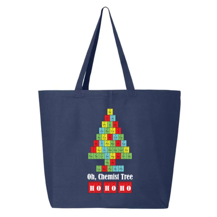 Oh Chemist Tree Chemistry Christmas Science Teacher Gift 25L Jumbo Tote