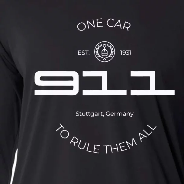 One Car To Rule Them All Legendary Sports Car Iconic 911 Cooling Performance Long Sleeve Crew