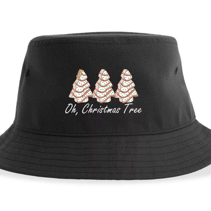 Oh Christmas Tree Merry And Bright Sustainable Bucket Hat