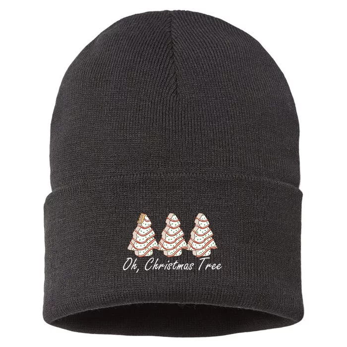 Oh Christmas Tree Merry And Bright Sustainable Knit Beanie