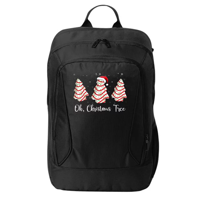 Oh Christmas Tree Cute Holiday Gift City Backpack