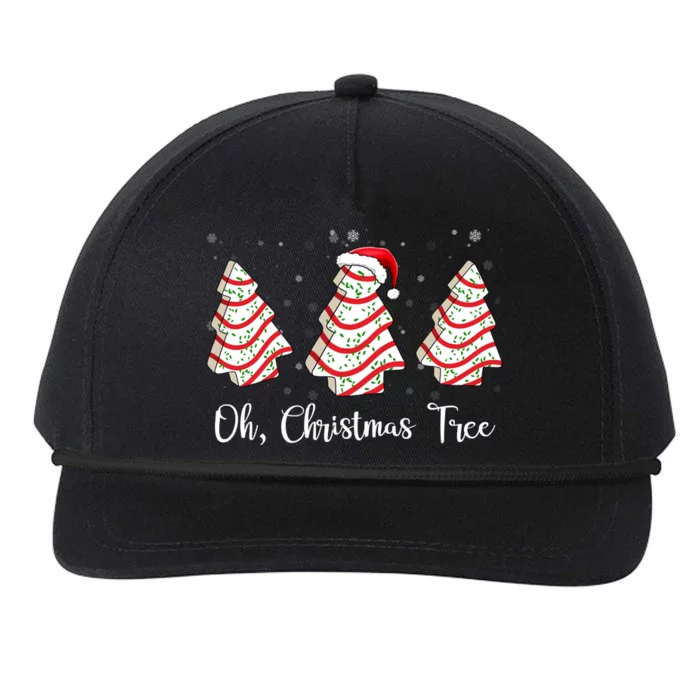 Oh Christmas Tree Cute Holiday Gift Snapback Five-Panel Rope Hat