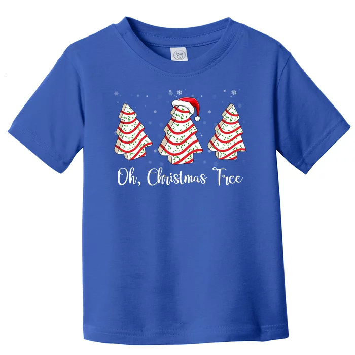 Oh Christmas Tree Cute Holiday Gift Toddler T-Shirt