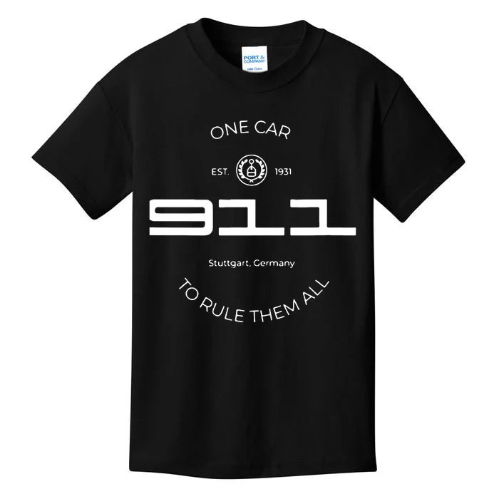 One Car To Rule Them All Legendary Sports Car Iconic Kids T-Shirt