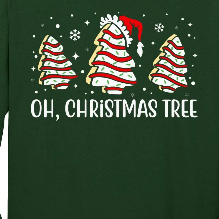 Oh Christmas Tree Cookie Festive Holiday Long Sleeve Shirt