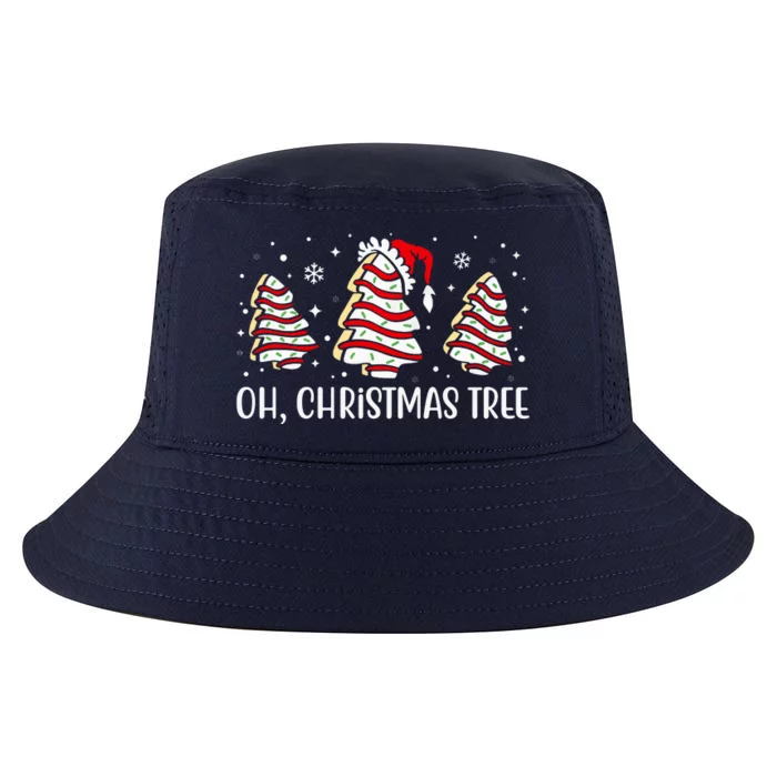 Oh Christmas Tree Cookie Festive Holiday Cool Comfort Performance Bucket Hat