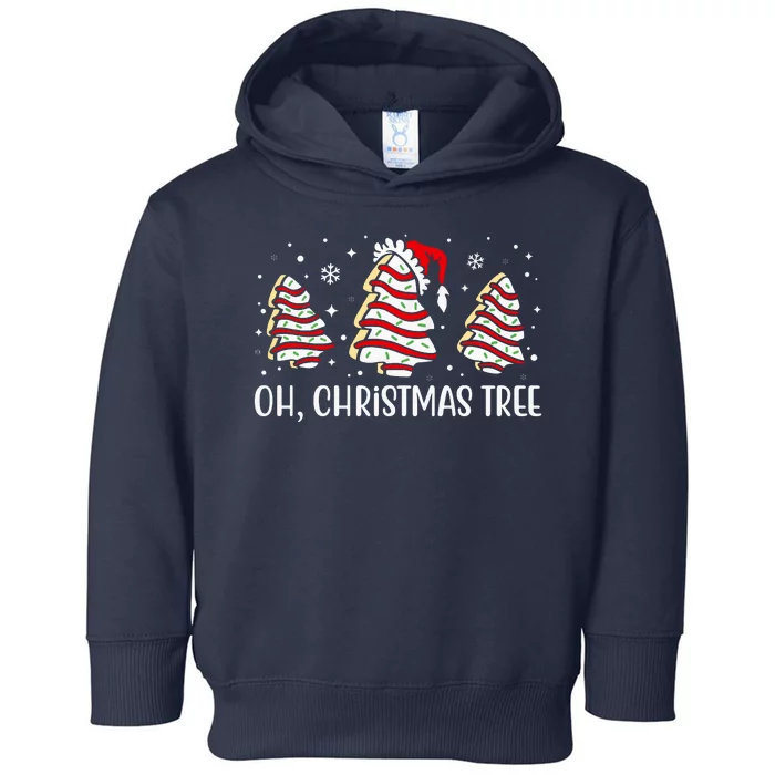 Oh Christmas Tree Cookie Festive Holiday Toddler Hoodie