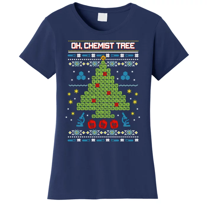 Oh Chemist Tree Christmas Women's T-Shirt