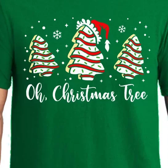 Oh Christmas Tree Cakes Debbie Becky Jen Cake Lovers Pajama Set