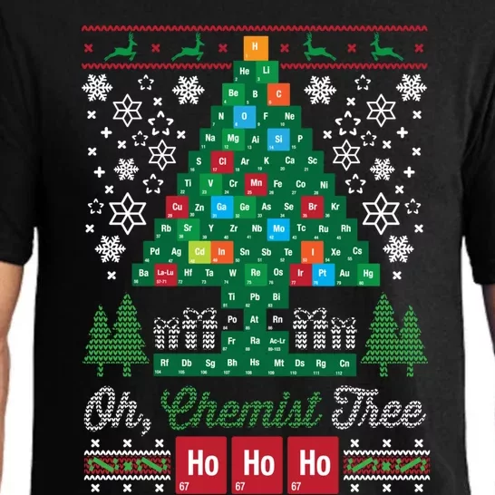 Oh Chemist Tree Merry Christmas Ugly Sweatshirt Pajama Set