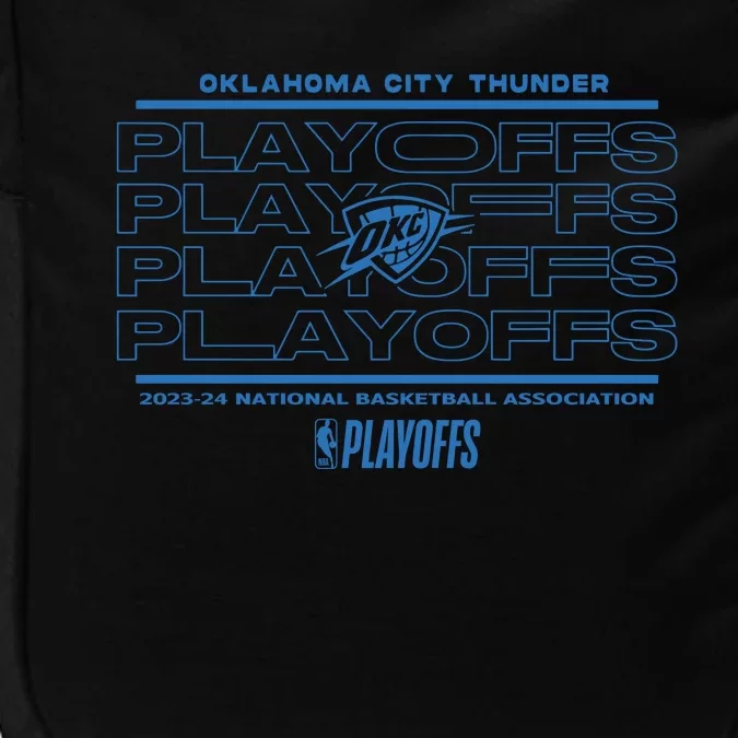 Oklahoma City Thunder 2024 Playoffs Fast Break Opportunity Impact Tech Backpack