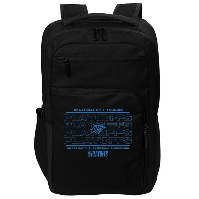 Oklahoma City Thunder 2024 Playoffs Fast Break Opportunity Impact Tech Backpack