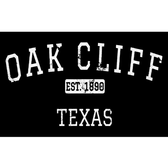 Oak Cliff Texas TX Vintage Bumper Sticker