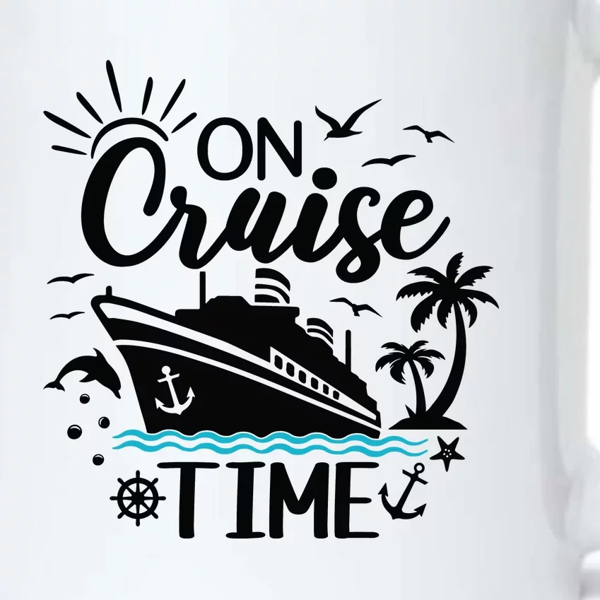 On Cruise Time Black Color Changing Mug