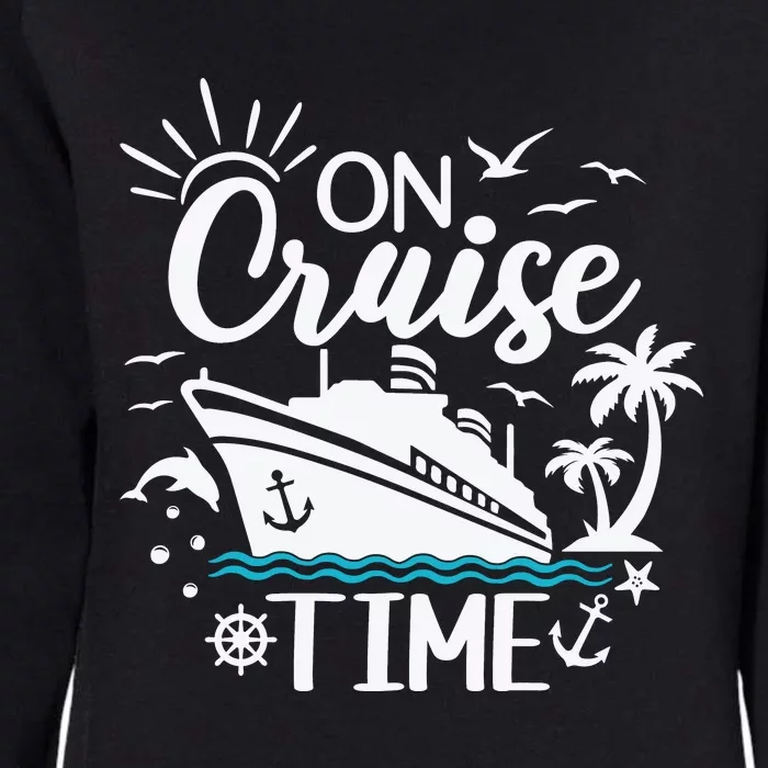 On Cruise Time White Womens California Wash Sweatshirt