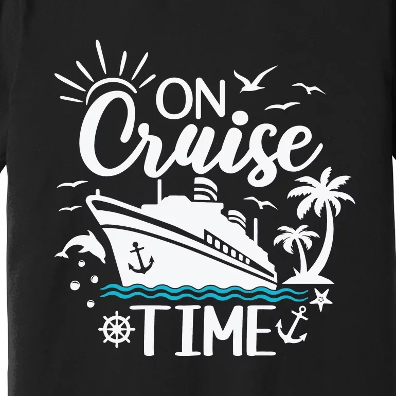 On Cruise Time White Premium T-Shirt