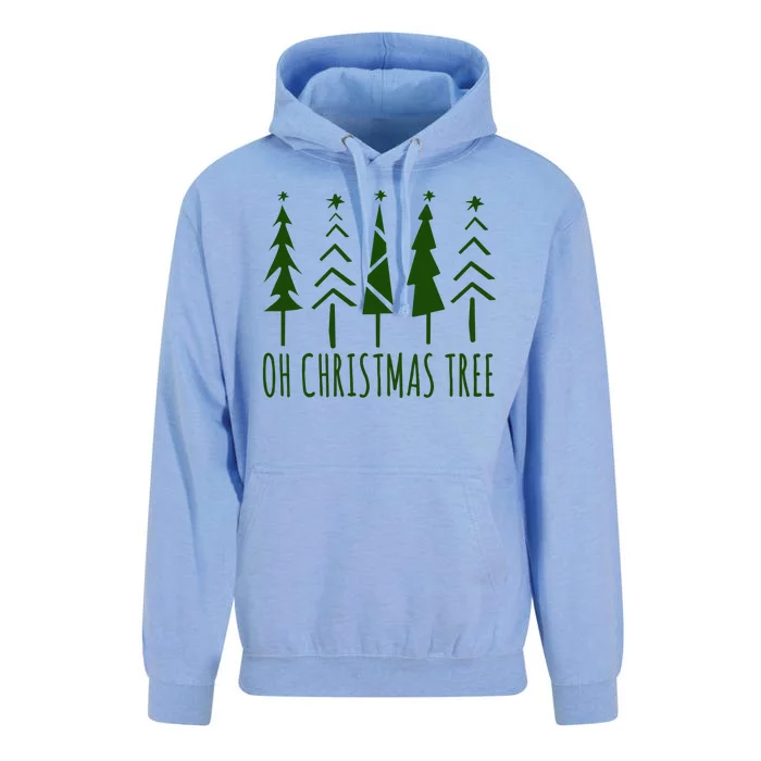 Oh Christmas Tree Festive Holiday Unisex Surf Hoodie