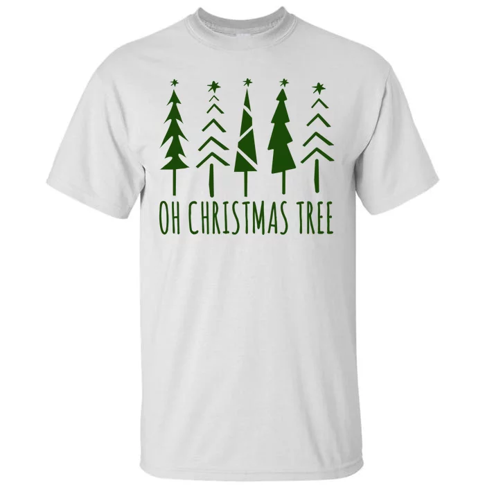 Oh Christmas Tree Festive Holiday Tall T-Shirt