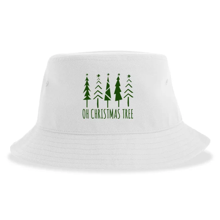 Oh Christmas Tree Festive Holiday Sustainable Bucket Hat