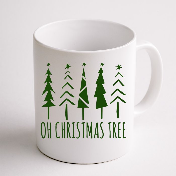 Oh Christmas Tree Festive Holiday Front & Back Coffee Mug