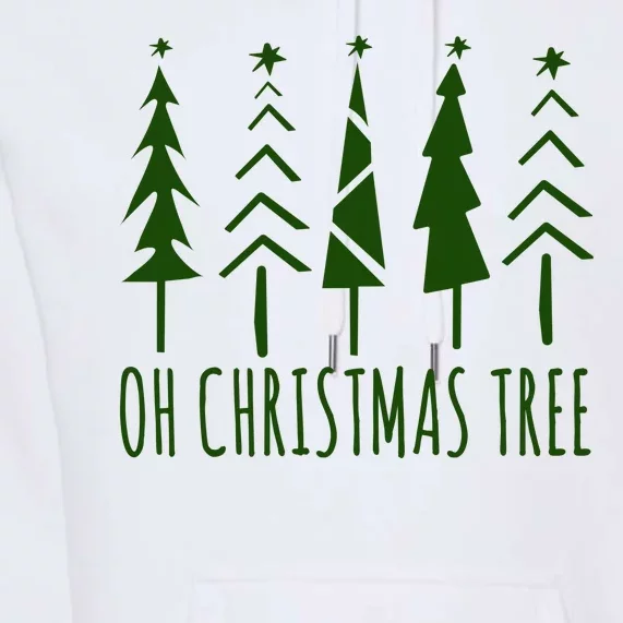 Oh Christmas Tree Festive Holiday Premium Hoodie