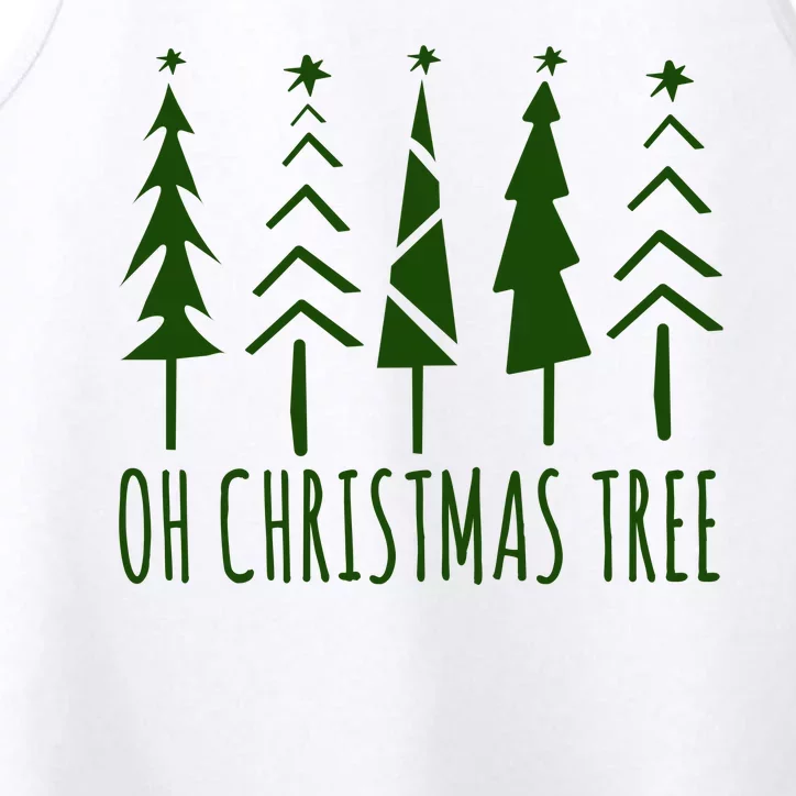 Oh Christmas Tree Festive Holiday Performance Tank