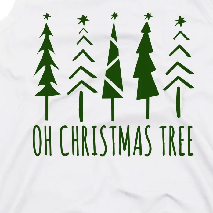 Oh Christmas Tree Festive Holiday Tank Top